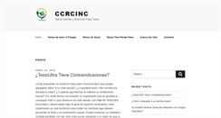 Desktop Screenshot of ccrcinc.org